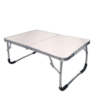 Τραπέζι Σπαστό ArteLibre ELYSIUM Λευκό Αλουμίνιο 60x40x26cm