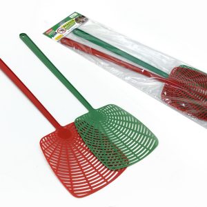 Μυγοσκοτώστρα Κόκκινο/Πράσινο Πλαστικό Σετ 2Τμχ