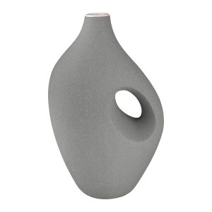 Βάζο ‘Radon’ Κεραμικό Μπεζ/Γκρι 11x18x28.5cm