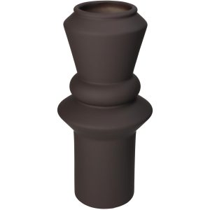 Βάζο ArteLibre Καφέ Δολομίτης 13.1×13.1×28.3cm