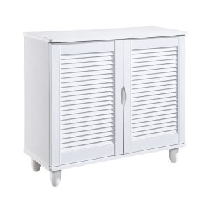 Παπουτσοθήκη 2 Πόρτες Απόχρωση Άσπρο