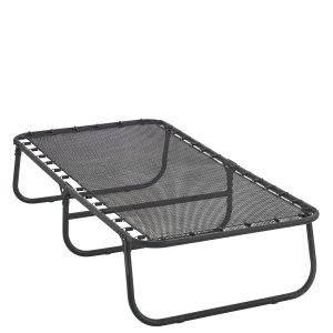 Κρεβάτι Σπαστό ArteLibre FLEXREST Με Στρώμα Πάχους 12cm Μαύρο Μέταλλο 180x80x33cm