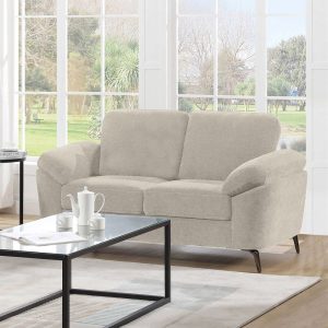 KATRINA Καναπές 2θ – Σαλονιού – Καθιστικού, Ύφασμα Μπεζ, K/D