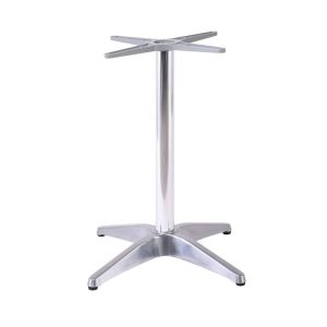 FACTORY Βάση Τραπεζιού Αλουμίνιο Απόχρωση Shiny Silver (2,35kg)