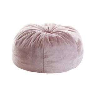 TICO LUXURY Πουφ Τεχνητή Γούνα Απόχρωση Sand, Αποσπώμενο Κάλυμμα – Εσωτερικού χώρου