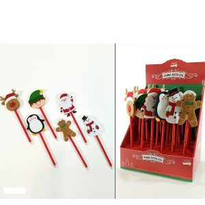 Χριστουγεννιάτικο Στυλό Με Χαρακτήρες 20cm Σε 6 Σχέδια