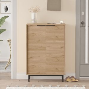 Παπουτσοθήκη ArteLibre BUTE Φυσικό Μοριοσανίδα/Μελαμίνη 105.6×35.5x72cm