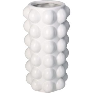 Βάζο ArteLibre Λευκό Κεραμικό 13.8×13.8×27.5cm