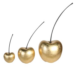 Αντικείμενο Διακόσμησης Cherry “Celebration” Κεραμικό Χρυσό 25X25X60Cm 25X25X60Cm