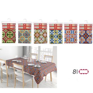 Τραπεζομάντηλο Zahira Πολύχρωμο Πολυεστέρας 140x240cm Σε 6 Σχέδια