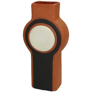 Βάζο ArteLibre Πολύχρωμο Τερακότα 10.5×6.9×21.3cm