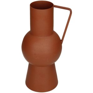Βάζο ArteLibre Φυσικό Μέταλλο 13×10.5x23cm