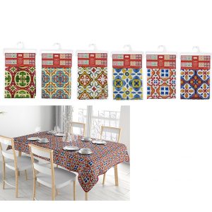 Τραπεζομάντηλο Zahira Πολύχρωμο Πολυεστέρας 140x360cm Σε 6 Σχέδια