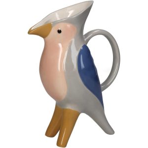 Βάζο ArteLibre Πουλί Πολύχρωμο Κεραμικό 15.1×8.9x21cm