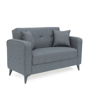 Καναπές Κρεβάτι Διθέσιος ArteLibre GABRIEL 2S Γκρι 146x79x81cm