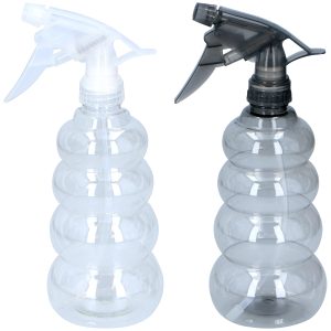 Μπουκάλι Ψεκασμού 550ml Διάφανο/Γκρι