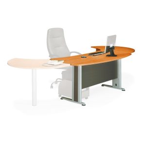 EXECUTIVE Γραφείο Απόχρωση Dark Grey – Cherry