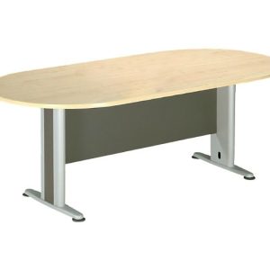 ΣΥΝΕΔΡΙΟΥ Τραπέζι Οβάλ Απόχρωση Dark Grey – Beech