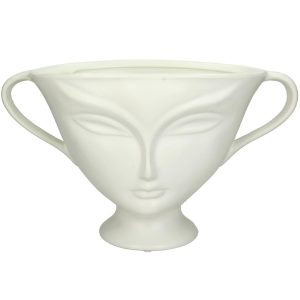 Κασπώ ArteLibre Πρόσωπο Λευκό Κεραμικό 34.8×19.2×20.5cm