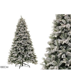 Χριστουγεννιάτικο Δέντρο PE/PP/PVC Με 200 LED Frost 180cm