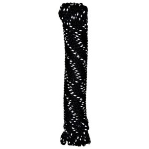 PP Ανακλαστικό Κορδόνι Μαύρο 48mm 15m