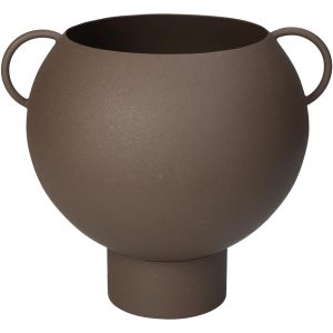 Κασπώ ArteLibre Καφέ Μέταλλο 19.5×17.5x17cm