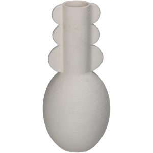 Βάζο ArteLibre Λευκό Πορσελάνη 10.5×10.5×22.5cm
