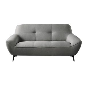 PEDRO Kαναπές Σαλονιού – Καθιστικού 2Θέσιος, Ύφασμα Γκρι