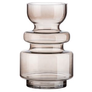 Βάζο ArteLibre Καφέ Γυαλί 17×17.5×25.5cm