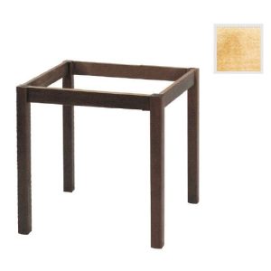 ΚΑΦΕΝΕΙΟΥ Βάση Τραπεζιού Οξιά Λυόμενη για Επιφάνεια 80x80cm, Άβαφη