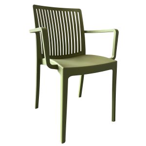 Πολυθρόνα Κήπου ArteLibre BARTS Πράσινο PP 53×55.2x82cm