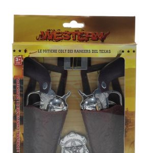 Παχνίδι Ιστορίες Της Δύσης-Ο Σερίφης 2 Πιστόλια Και Θήκες Πλαστικό Για 3+ Ετών