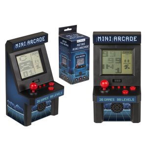 Παιχνίδι Mini Arcade Retro Με 26 Παιχνίδια Μπαταρίας Πλαστικό 12.7x7cm