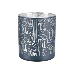 Θήκη Ρεσώ ArteLibre Με Διακόσμηση Μπλε Γυαλί 8cm