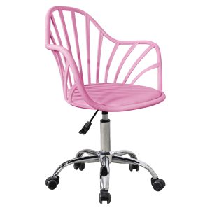 Καρέκλα Γραφείου ArteLibre SRI-LANKA Ροζ PP/PU 56.5×55.5x83cm