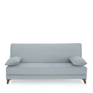 Καναπές Κρεβάτι Τριθέσιος ArteLibre LEO Ανοιχτό Γκρι 190x84x86cm