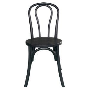 Καρέκλα Επαγγελματική ArteLibre Στοιβαζόμενη ATHENA Μαύρο Ξύλο 40x42x90cm