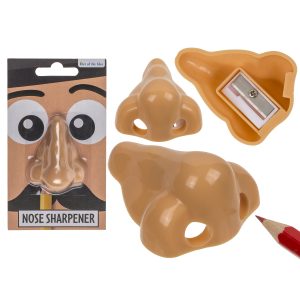 Ξύστρα Μολυβιού Μύτι Ροζ Πλαστικό 4x6cm