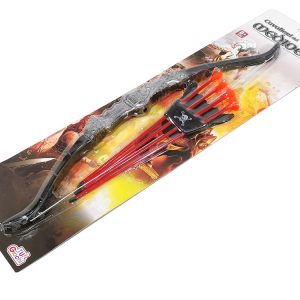 Παιδικό Μεσαιωνικό Τόξο Και 4 Βέλη Πλαστικό Για 8+ Ετών