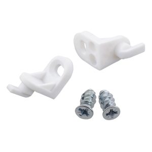 Συνδετικό Για Πίσω Μέρος Στον Τοίχο Πλαστικό Λευκό 22×17.5x23mm