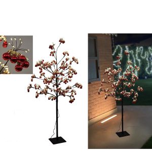 Χριστουγεννιάτικο Δέντρο Με Μπάλες Και 900 LED 1.2m