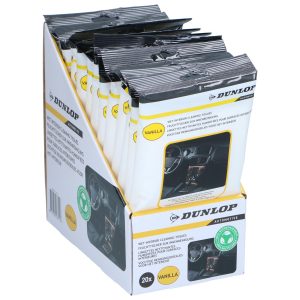 Υγρά Μαντηλάκια Καθαρισμού Εσωτερικού 20Τμχ Άρωμα Βανίλια DUNLOP