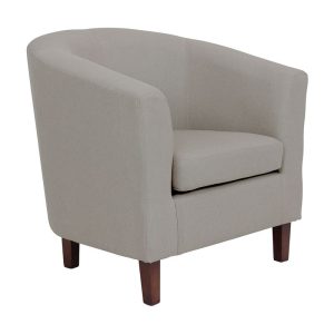 BOGA Πολυθρόνα Σαλονιού Καθιστικού, Ύφασμα  Μπεζ