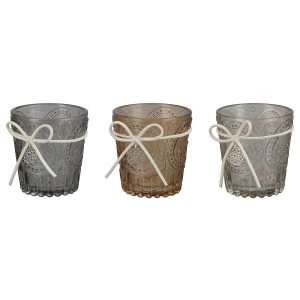 Θήκη Ρεσώ ArteLibre Γυαλί 7.5×7.5cm Σε 3 Χρώματα