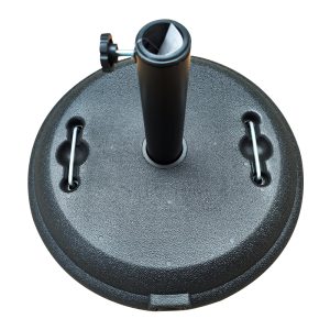 Βάση Ομπρέλας ArteLibre KODIAK 22kg Μαύρο Τσιμέντο/Πλαστικό 46.5x33cm