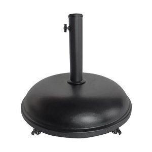 ΒΑΣΗ ομπρέλας Τσιμέντο/Μέταλλο Απόχρωση Μαύρο, με ρόδες