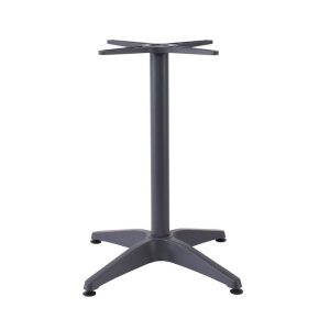 FACTORY Βάση Τραπεζιού Αλουμίνιο Απόχρωση Ανθρακί (2,35kg)