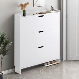 Παπουτσοθήκη MDF – Melamine Απόχρωση Άσπρο