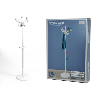 Καλόγερος Λευκό/Μαύρο MDF/Ξύλο 42x174cm