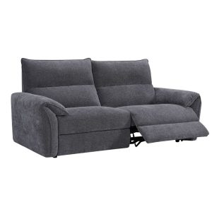 DALLAS Relax Καναπές 3-θέσιος Σαλονιού – Καθιστικού, Ύφασμα Γκρι